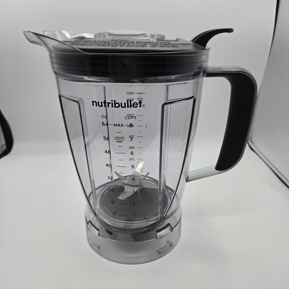 NutriBullet Blender Replacement 56oz 7-Cup Pitcher with Lid and Blade